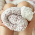thumbnail image 4 of Sunjoy Tech Womens Non Slip Slipper Socks Winter Warm Soft Cozy Fuzzy Fleece-lined Grippers Home Socks, 4 of 4