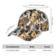 thumbnail image 2 of Fotbe Cute Dog Gorro Clásico de Béisbol, Gorra Ajustable con Broche Snapback, Gorro de Exterior de Algodón Suave, 2 of 6