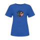 thumbnail image 3 of Camisetas de Manga Corta para las Mujeres Día de la Independencia Impresión Básica Camiseta de Verano, Cuello Redondo Casual Camiseta Blusa, 3 of 4