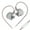 Grey with Mic, variant on Yucurem Edcx Earphones Wired Headphone for Music Sport Game (Grey with Mic)