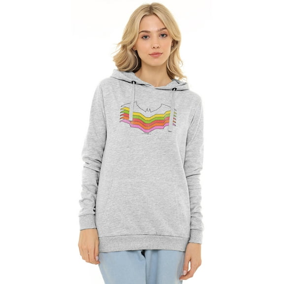 Batman Bat Logo Color Shadows Women's Hoodie