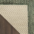 thumbnail image 6 of Nourison Horizon Indoor/Outdoor 2' x 6' Green Modern Rug, 6 of 10