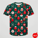 thumbnail image 3 of Camiseta con estampado de Feliz Navidad en 3D para hombre, camisetas informales de manga corta, camisetas gráficas de Navidad Unisex, ropa para hombre, Tops, nueva moda, 3 of 5