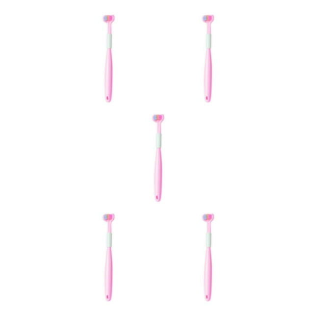 Cepillo de triple Rendimiento Toystoory para Niños A22 color Rosa Melocotón