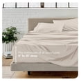 thumbnail image 5 of Twin XL Sheet Set - 1800 Ultra-Soft Microfiber Twin Extra Long Bed Sheets - Double Brushed - Deep Pockets - Easy Fit - Extra Soft - 3 Piece Set - Bed Sheets & Pillowcases (Twin XL, Wheat), 5 of 9