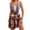 Wine, variant on Women's Loose Fit Sundress, Sleeveless V-Neck Summer Dress with Independence Day Theme, Perfect for Hot Weather and Festivals,Blue L