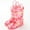 Pink, variant on Cethrio Rain Boots for Girls, Lightweight Printed Waterproof Non Slip Rainboots with Handles Pink Size 19
