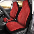 thumbnail image 1 of Juego de 2 fundas para asientos de coche ABPHQTO vacaciones plateadas abstracto rojo Navidad, 1 of 4