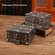 thumbnail image 3 of CAJA DE COFRE DEL TESORO VINTAGE, CAJA DE ALMACENAMIENTO DE MADERA CON CERRADURA DE 145X120X85 MM, CAJA DELECTIVA RETRO CATA CON BISAGRAS PARA JOYAS, OBJETOS PEQUESTOS,, 3 of 7