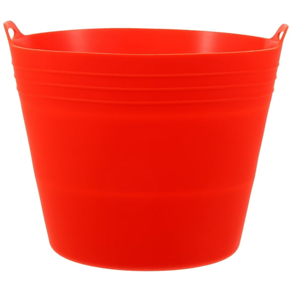 Grease Drum Liner Silicone Folding Bucket Foldable Oil Grill Accessory Barbecue