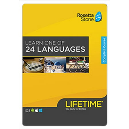 Rosetta Stone: Learn A Language with Lifetime Access [Email (Rosetta Stone Best Price)