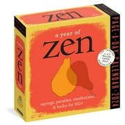 A Year of Zen Page-A-Day Calendar 2024 : Sayings, Parables, Meditations & Haiku for 2024 (Calendar)