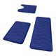 thumbnail image 2 of Juego de alfombras de baño premium de 3 piezas | Terciopelo ultrasuave y espuma | Reverso de goma antideslizante | Absorbente y lavable | Densidad 25D | Decoración moderna para el hogar, 2 of 6