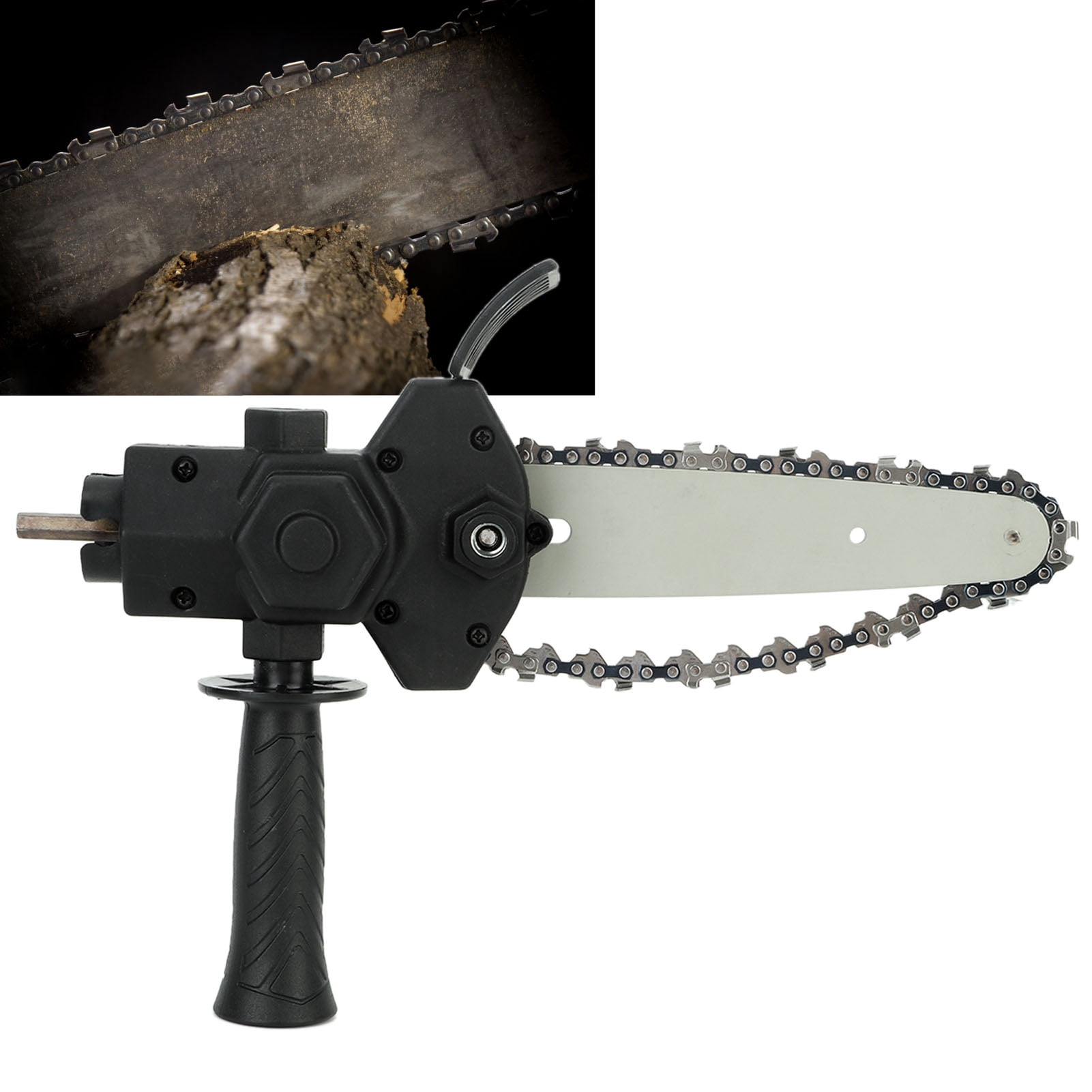 CNMF Chainsaw Attachment 15.2cm Corded Electric Chainsaw, Lightweight and Portable