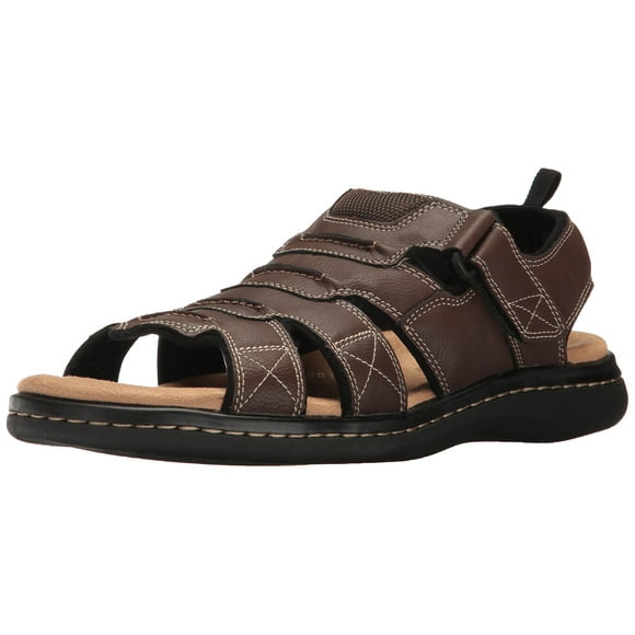 Dockers Mens Shorewood Outdoor Sport Fisherman Sandal Shoe, Briar, 10 M