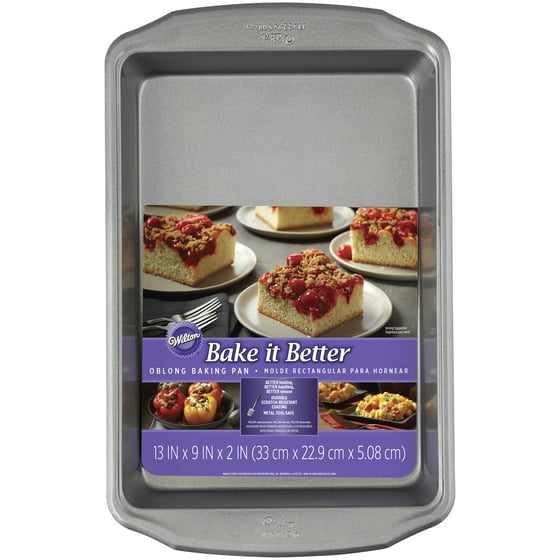 Wilton Bake It Better Oblong Pan, 9 x 13 in.