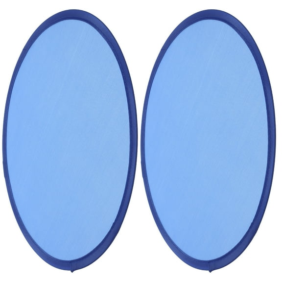 Cooling Japanese Foldable Fans Folding Fan Hand Held Fan Handheld Cloth Travel Summer 25.00X25.00X0.20CM 2 Pcs