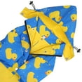 thumbnail image 3 of HDE Dog Raincoat Double Layer Zip Rain Jacket with Hood for Small to Large Dogs Ducks Blue 3XL, 3 of 7