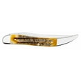 thumbnail image 3 of Case Fishing Knife Pocket Knife 3.4" Clip Point Tru-Sharp Mirror Polished Blade 6.5 BoneStag Handle BoneStag, 3 of 5