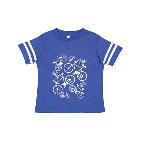 

Inktastic White Big/small Bikes Gift Toddler Boy or Toddler Girl T-Shirt
