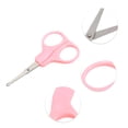 thumbnail image 3 of Unique Bargains Portable Nail Scissors Toenail Clippers 3.86"x2.09" Pink, 3 of 6