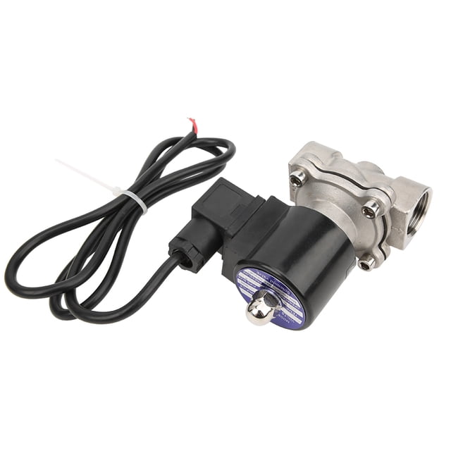 Válvula solenoide de acero inoxidable, válvula solenoide eléctrica G3/4 pulgadas Válvula solenoide Válvula solenoide eléctrica Estándares líderes en la industria