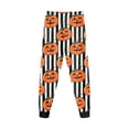 thumbnail image 5 of NOEGOEU 2-9 Years Toddler Boys Girls Halloween Pajamas Kids Long Sleeve Cute Sleepwear Set (Orange,4-5 Years), 5 of 6