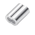 thumbnail image 3 of 400PCS 1/16 Inch Cable Ferrule Set Aluminum Alloy Crimping Loop Sleeve for Wire Rope, 3 of 6