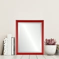 thumbnail image 3 of Pasadena Framed Mirror - Holiday Red, 3 of 6