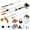 12 in 1/52CC 2-Cycle, variant on iRerts 10 in 1 Grass Trimmer, 33CC 2-Cycle Gas Powered Weed Eater with Gas Pole Saw, Hedge Trimmer, Grass Trimmer and Brush Cutter, String Trimmer for Grass Garden Yard Care, Orange/Black