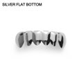 thumbnail image 1 of 1PC Gold Plated Rhinestone Teeth Grillz Gangsta Body Jewelry Mold Kit Hip Hop Tooth Caps Top Bottom Grill Rapper Dental Jewelry BLD, 1 of 7