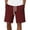 Wine, variant on Bbyeadc Mens Shorts Waffle Knit Drawstring Shorts Straight Leg Solid Color Soft Bottoms for Daily Wear with Pocket,Red (XXX-Large)