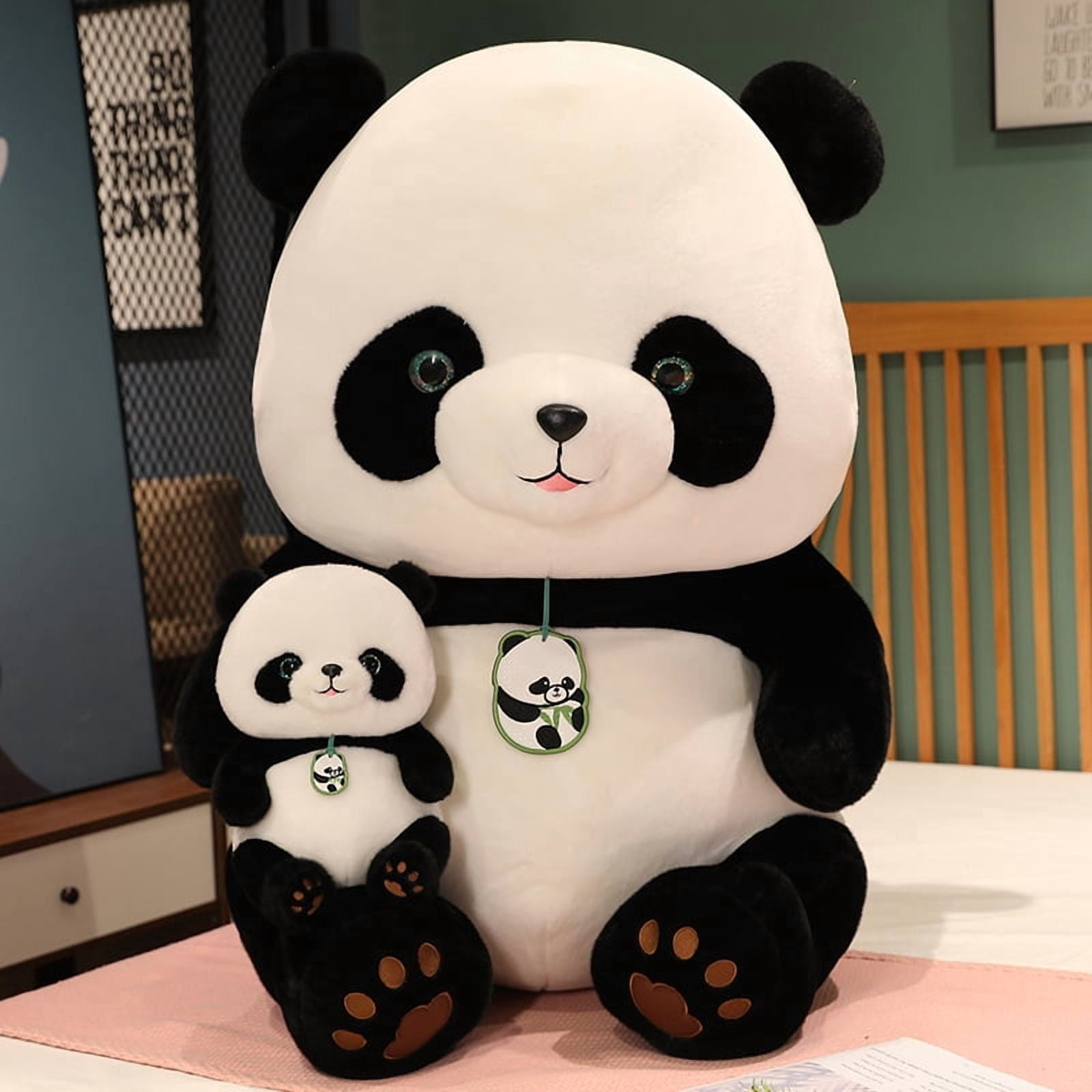 Animal En Peluche Panda, 25Cm Peluche Bébé Panda, Peluche Panda Avec
