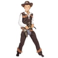 thumbnail image 1 of Costume de Cowboy en Peau Brute pour Enfants, 1 of 4