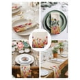 thumbnail image 4 of Cloth Napkins Set of 6 - 20x20 Inches, Pastoral Botanical Washable Reusable Table Napkins, Watercolor Spring Summer Flowers Rustic Soft & Absortbent Dining Napkin for Party Wedding Hotel Restaurant, 4 of 8