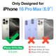 thumbnail image 2 of Funda tipo cartera SkyEagle Magsafe 2 en 1 para iPhone 16 Pro Max Azul, 2 of 7