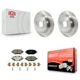 thumbnail image 1 of Transit Auto Rear Disc Brake Rotors and Semi-Metallic Pads Kit for Car Honda HR-V Clarity K8F-104294, 1 of 11