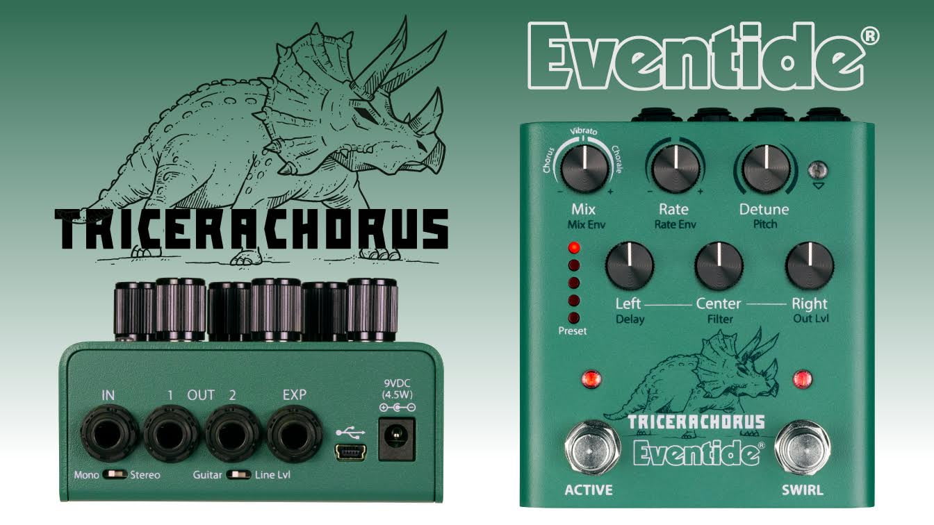 Eventide Tricerachorus Chrous Pedal