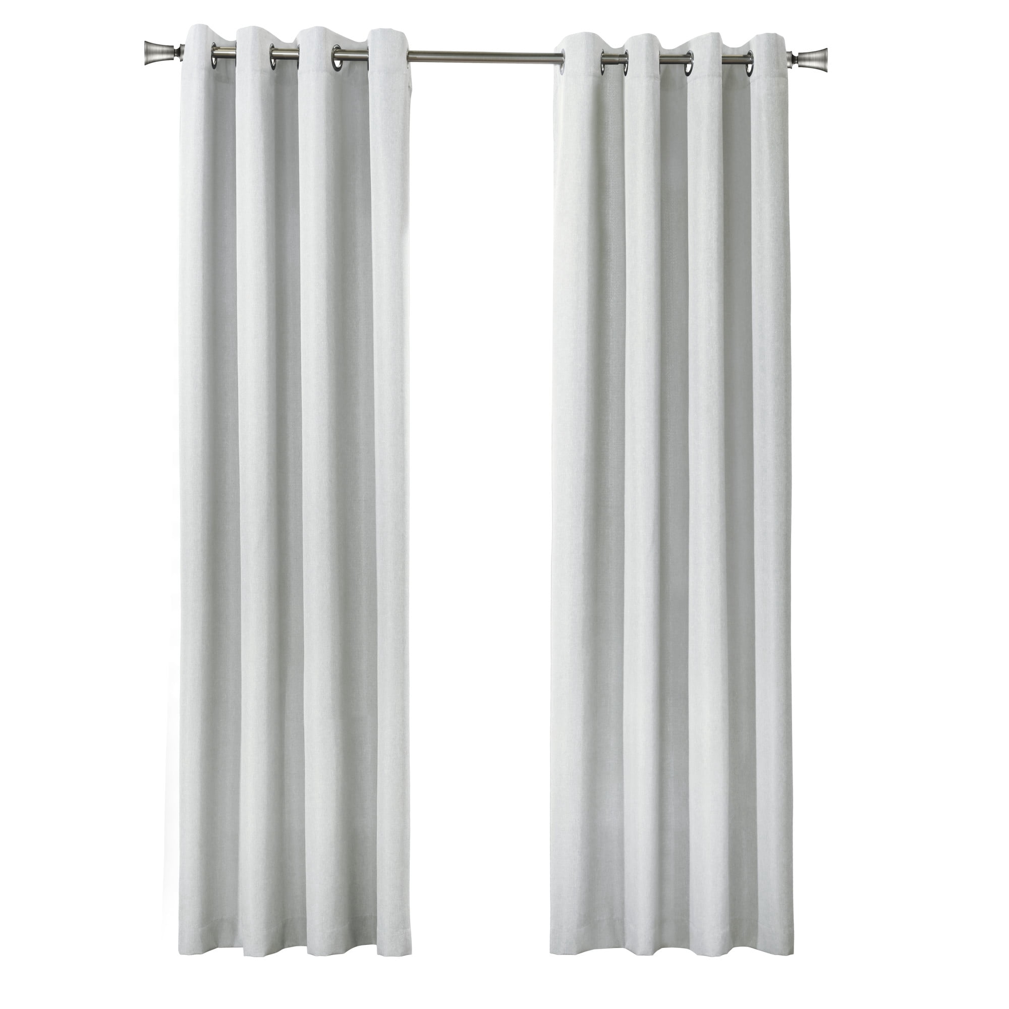 Loft Living Monaco Blackout Grommet Indoor Curtain 52 x 84 in Light Grey