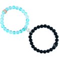 thumbnail image 1 of Pulseras De Pareja De Corona Pulseras De Cuentas Magnéticas De Piedra Natural Regalos Para Amigos De La Familia Methold  AP007125-03, 1 of 6