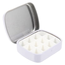 Pallet Pigment Box Watercolor Paint with Pans Storage Child Travel