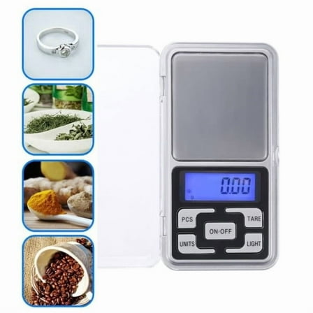 IC Digital Jewelry Scale 0.01g to 200 grams Silver