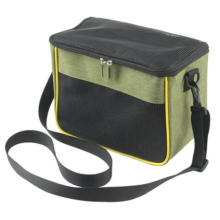 

Bird Carrier Hamster Travel Bag Front Mesh Design Good Ventilation for Squirrel Hedgehog Sugar Glider Chipmunk Gerbil