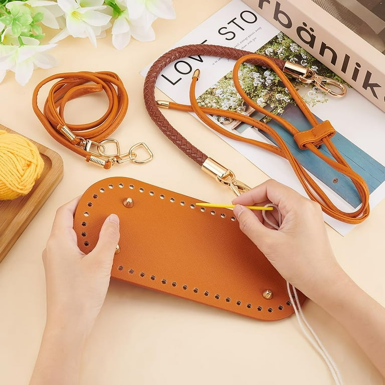 4pcs DIY Crochet Bag Kit Handmade Knitting Tote Bag Making 4pcs DIY Crochet Bag Kit Handmade Knitting Tote Bag Making