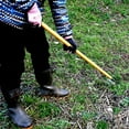 thumbnail image 2 of Garden Hoe Long Handle 43" Heavy Duty Japanese Stainless Steel, Made in JAPAN, Draw Hoe Weeding Tool, Stand Up Weeder Hand Tool, 2 of 6