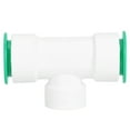 thumbnail image 1 of Accesorios de plomería con conector en T para tubería de agua tipo push-in de plástico PPR de 32 mm con rosca hembra de 3/4, 1 of 14