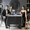 Dark Gray, variant on Velvet Tablecloth, 104 x 60 Inch Large Rectangle Table Cover, 1 Piece Luxury Soft Velvet Table Cloth in 13 Colors for 8-10 Seater Dining Table, Home Villa Banquet Decoration