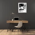 thumbnail image 3 of Maihara/Watt, Jeff/Boyce 12x14 White Modern Wood Framed Museum Art Print Titled - New York Minute II, 3 of 4