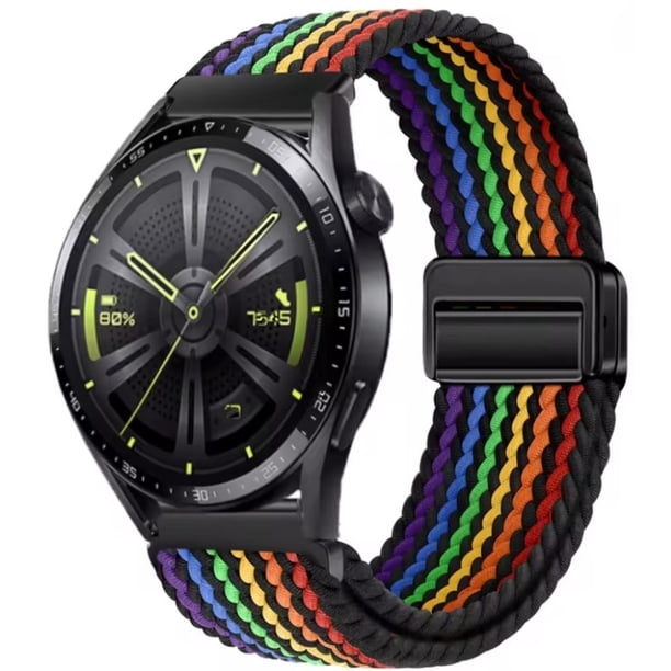 Correa de Nylon Trenzado para Huawei Watch GT6/GT5/GT4/GT3, 5/4/3 Pro 22mm