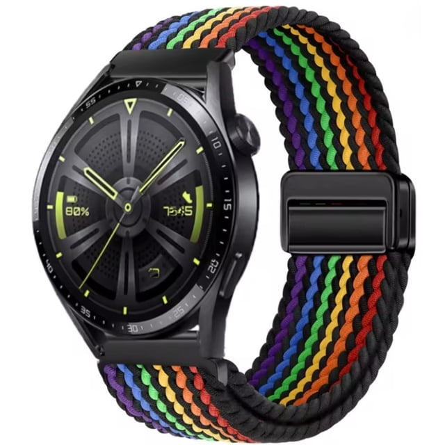 Correa de Nylon Trenzado para Huawei Watch GT6/GT5/GT4/GT3, 5/4/3 Pro 22mm